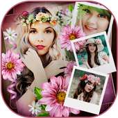 Flower Photo Collage Frames on 9Apps