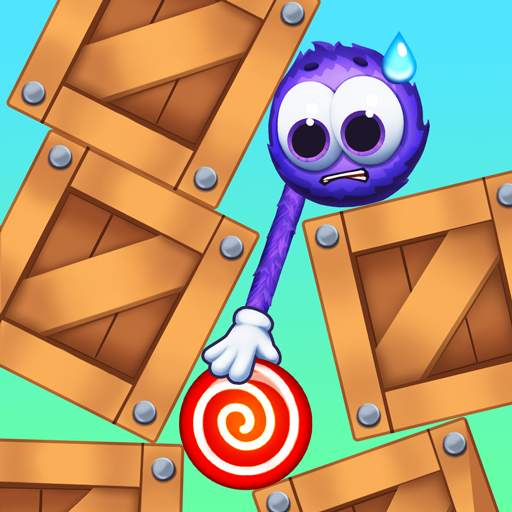 Catch the Candy: Remastered! Red Lollipop Puzzle