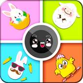 Kawaii Photo Editor - Easter Photo Stickers on 9Apps