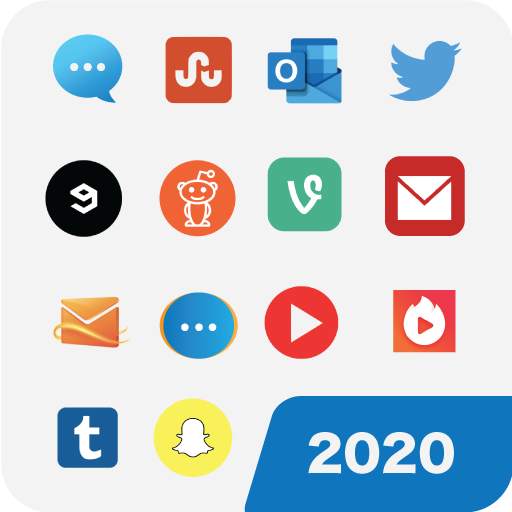 All social media and social networks - 2020