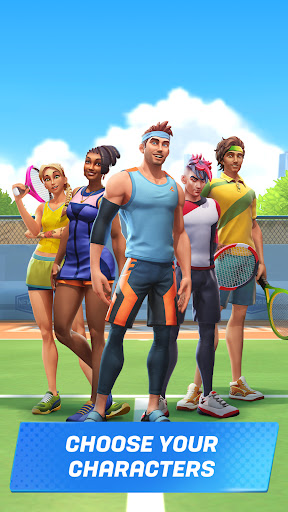 Tennis Clash: Multiplayer Game 15 تصوير الشاشة