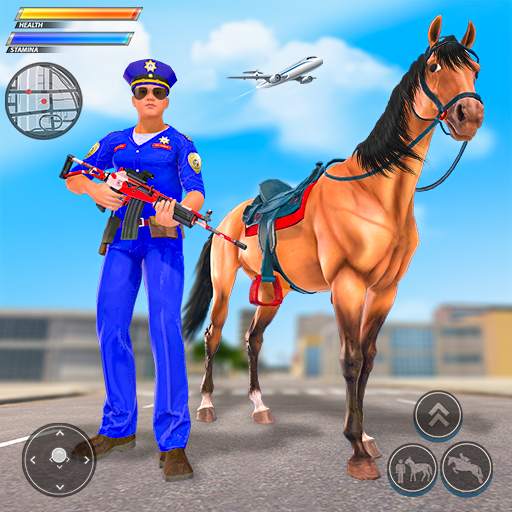 Mounted Police Horse Chase 3D