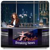 Breaking News Photo Frame on 9Apps