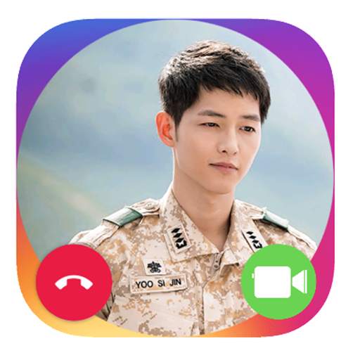 Video Call Song Joong Ki !Fake Video Call