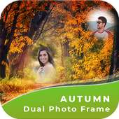 Autumn Dual Photo Frame on 9Apps