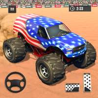 Fearless US Monster Truck Game on 9Apps