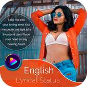 My Photo English Lyrical Video Status Maker
