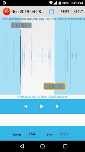 MP3 Tone Cutter screenshot 3