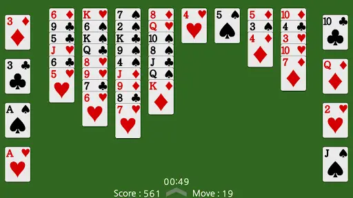Solution to freecell game #21491 in HD 