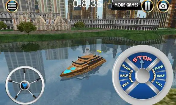Boat Simulator - Luxury Yacht screenshot 12