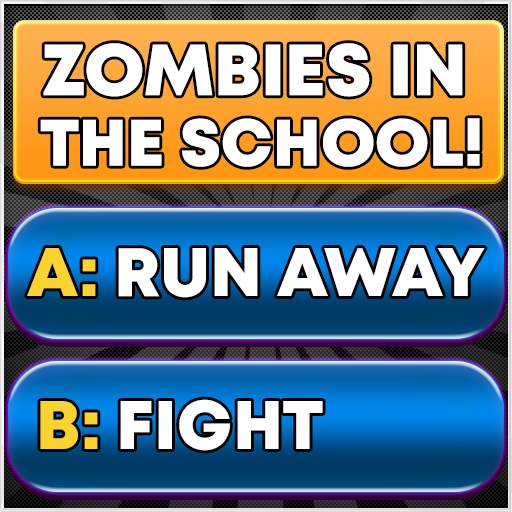 Zombies School: Text Quest Game