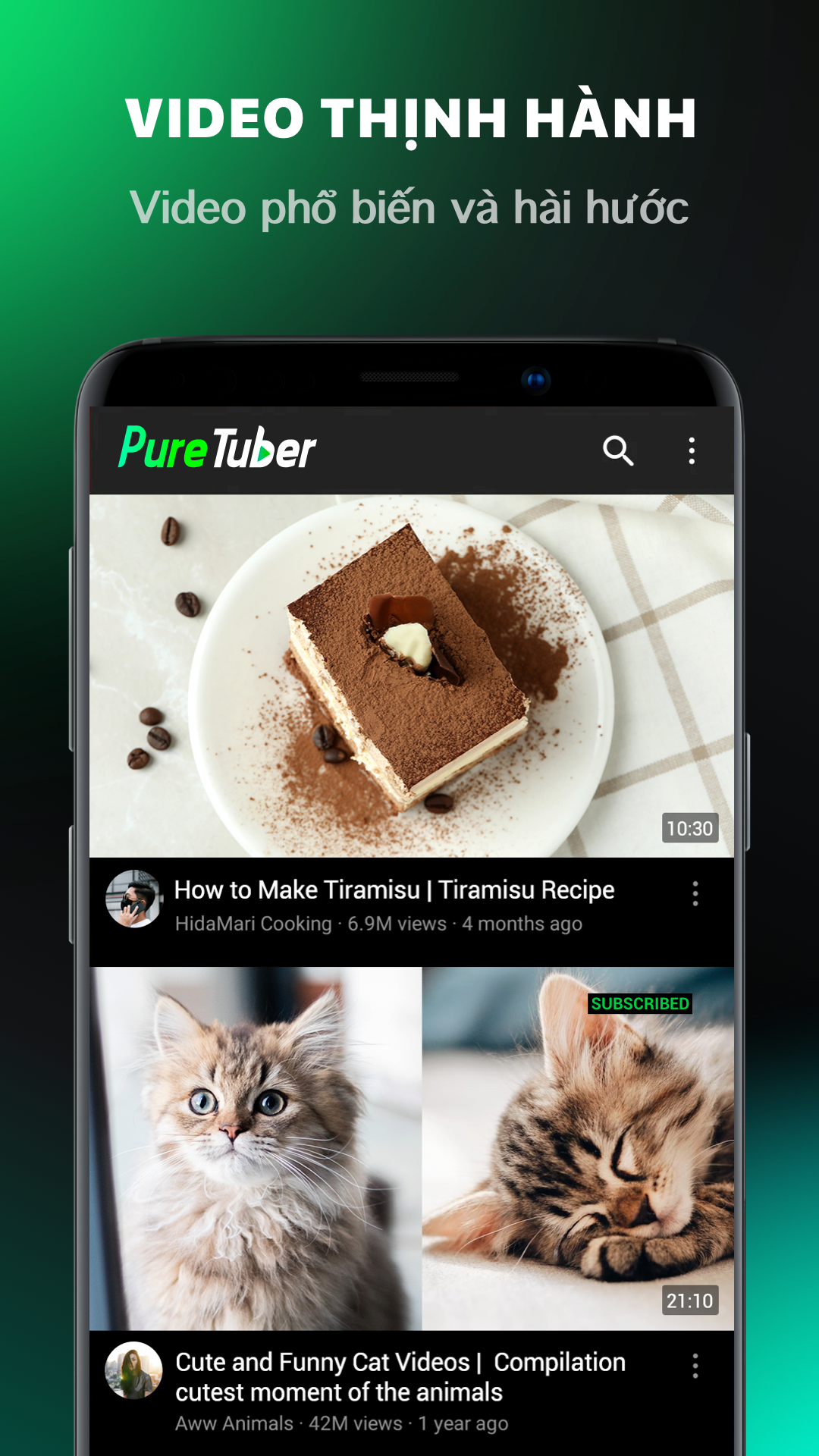 Pure Tuber - Block Ads for Video, Free Premium screenshot 6