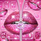 Glitter Sexy Lips keyboard