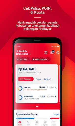 MyTelkomsel - Beli Pulsa/Paket & dapat kuota 7.5GB screenshot 3