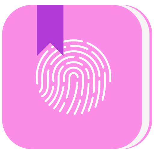 Secret diary with lock - Fingerprint lock
