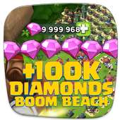  100k Diamonds For Boom Beach