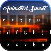 Animated Sunset Keyboard on 9Apps