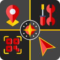 Smart Tools : GPS-tool, Compass, QR code scanner on 9Apps