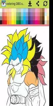Download do APK de Goku Superhero Jogos de colorir para crianças