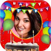 Birthday Photo Card Maker : Cake & Photo Frame on 9Apps