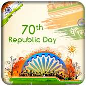 26 January Photo Frame - 70th Republic Day on 9Apps