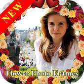 Flower photo frames - Photo on flowers frame on 9Apps