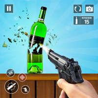 बॉटल शूटिंग गेम - Gun Games on 9Apps