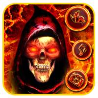 Evil, Hell, Skull3D иконки тем фоновых HD