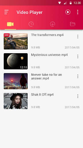 Movie Video Download Player screenshot 3