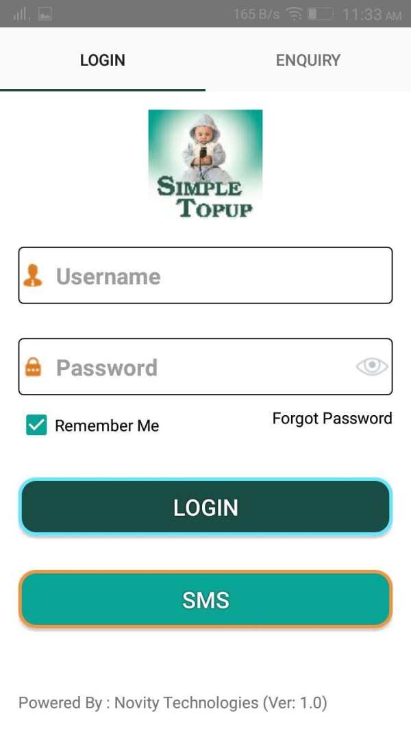 SimpleTopup screenshot 1