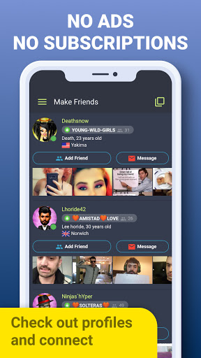 Galaxy - Chat Rooms & Games screenshot 2