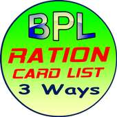 Ration Card New List & BPL New List on 9Apps