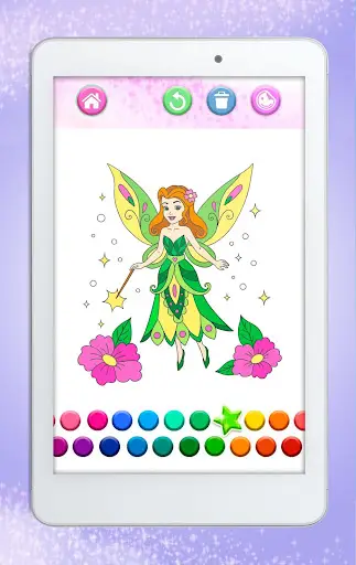 Fairy Coloring Pages Fairy Coloring Pages