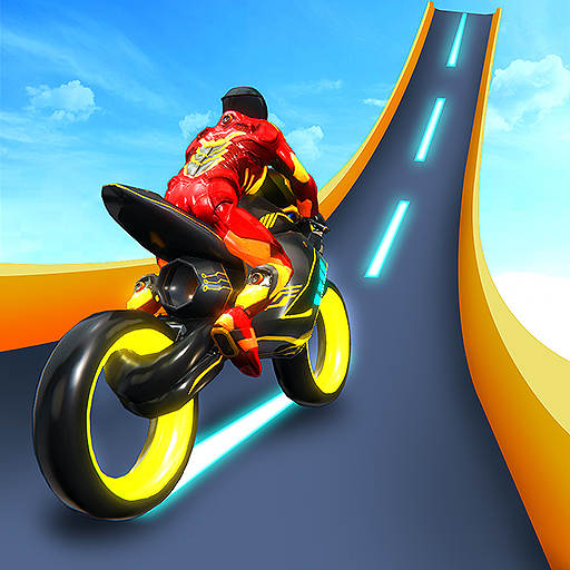 Cyber Bike Racing - Light Bike Stunt Racing Games