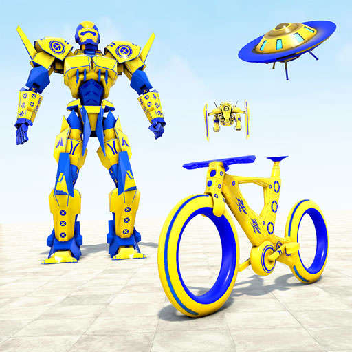 BMX Cycle Robot Game: Multi Robot Transform Wars