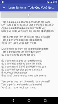 Luan Santana - Tudo que você quiser, Musica APK for Android Download