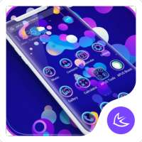 Dreamy Purple APUS Launcher theme