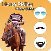 Horse With Man Photo Suit: Horse Riding Photo Suit on 9Apps