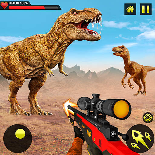 Real Dinosaur Hunting Clash Animal Shooting Games