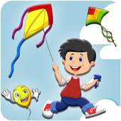 Makar sankranti, Uttrayan stickers for Whatsapp