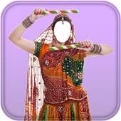 Gujarati Woman Face Changer on 9Apps