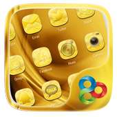 Golden GO Launcher Theme on 9Apps