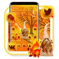 Gnome Autumn Launcher Theme