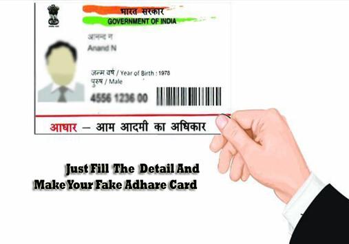 Fake Aadhar Card for India APK Download 2023 - Free - 9Apps