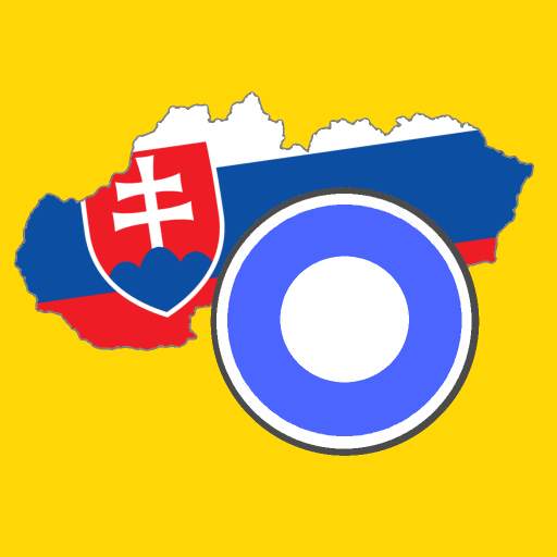 Blind Map Slovakia