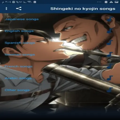 Shingeki no Kyojin Songs & Lyrics APK voor Android Download