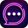Neon Messenger for SMS - Emojis, original stickers