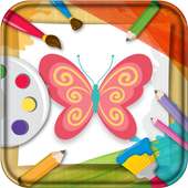 Coloring Book Butterfly