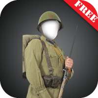 WW 2 soldier suit photomontage on 9Apps