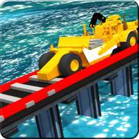 River Railroad Builder : Bridge Construction on 9Apps